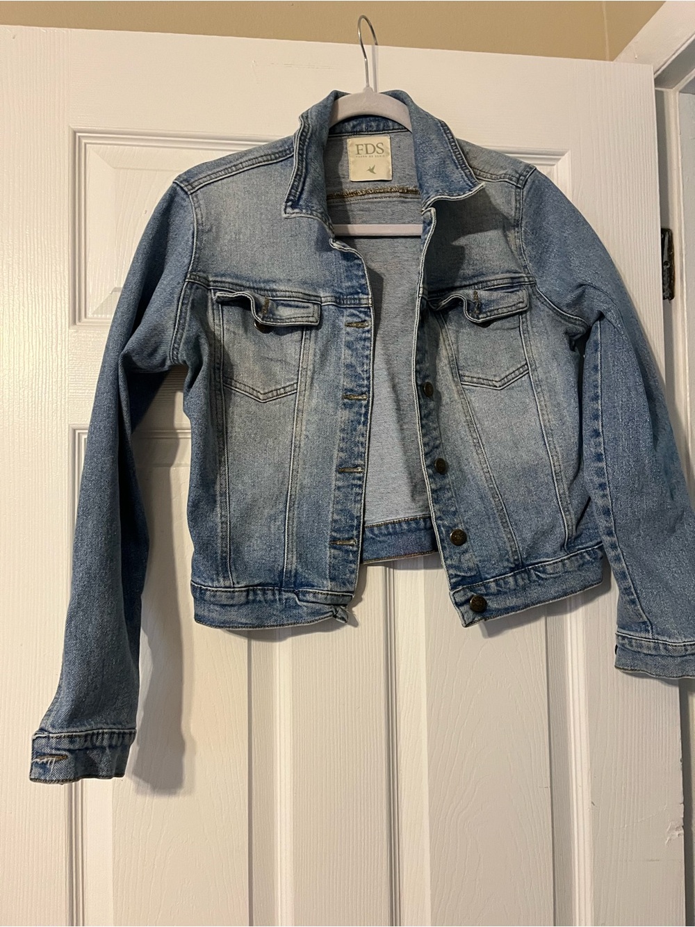 Women's Light Blue Denim Jacket FDS